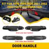 Black Front Rear Left Right Side Outside Door Handle For 98-03 Toyota Sienna EAH