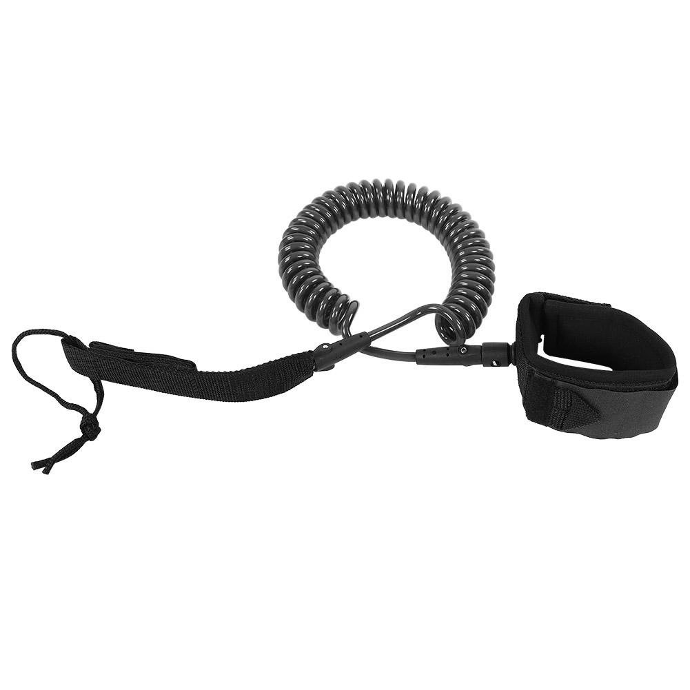 Bodyboard TPU Surfbrett Gekräuseltes Handgelenk-Leash Wasserbrett Surfing Zubehör 7MM 10ft Transparent