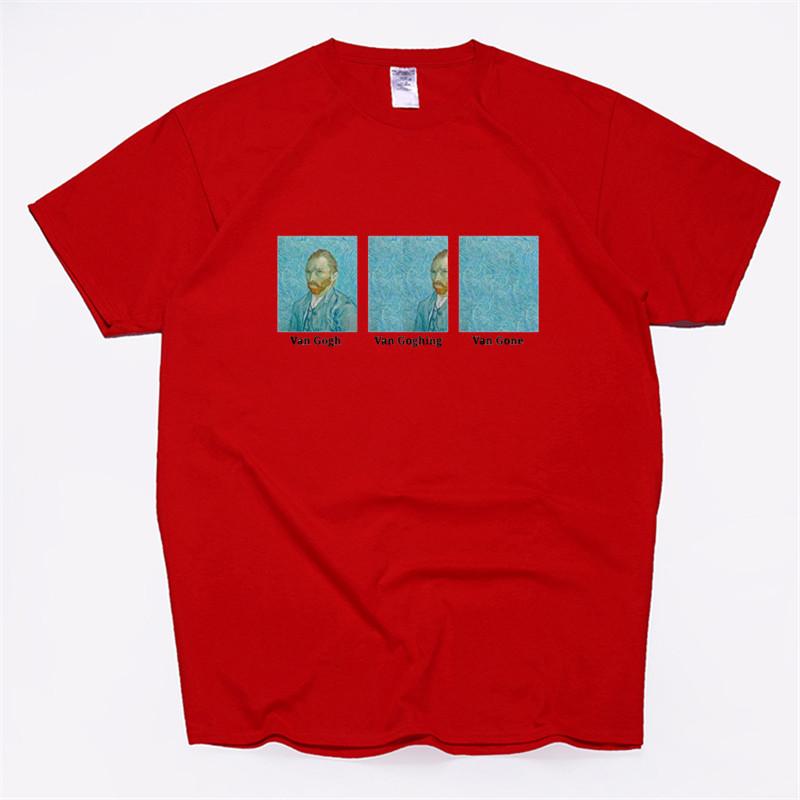 Van Gogh Van Goghing Van Gone Meme Funny T Shirt Unisex Hipsters Cute Printed Tee Women