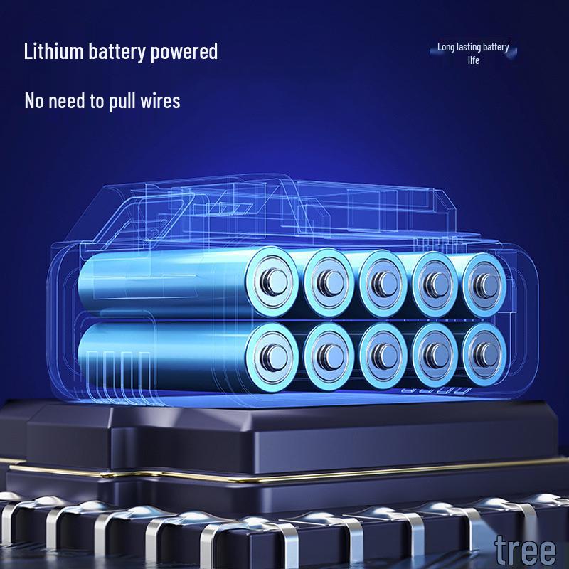 Portable High-Pressure Wireless Car Wash with Lithium Battery