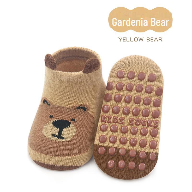 

24 пары носков-лодочек с нескользящей подошвой и рисунком на осень/зиму для младенцев и маленьких детей M (1-3 years)