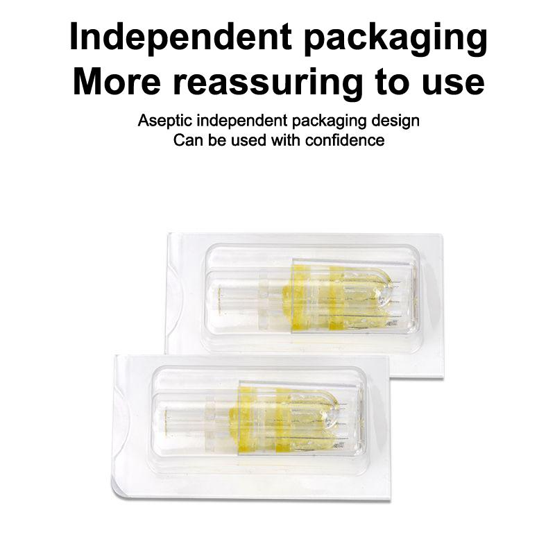 Ac cu lumină de apă făcut manual pentru mezoterapie cu mai multe ace Pistol injector cu mai multe ace 5 pini pentru ac de injecție cu acid hialuronic