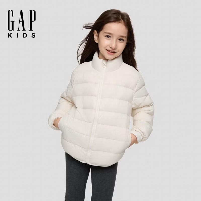 Gap Girls' 3-in-1 Fleece-Lined Down Hooded Jacket