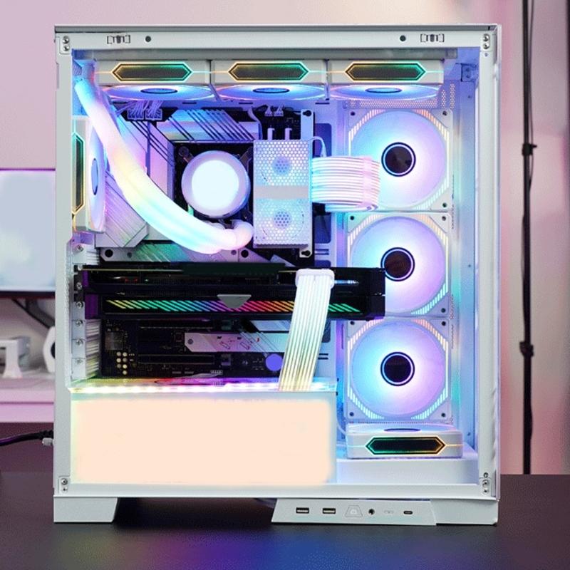 PC Water Cooled Radiators Tube Soft Tube ARGB Vest For CPU/GPU Water Coolers Tubing 5V3Pin ARGB Flexible Lighting Hose