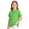 Girls' Short Sleeve School Uniform T-Shirt Casual Dress Top for Everyday Wear