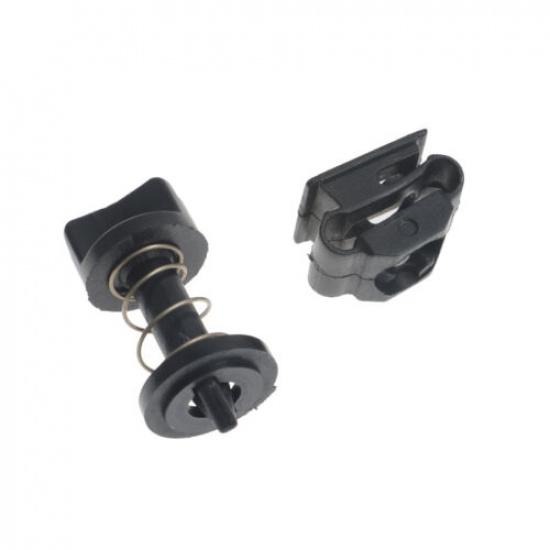 2Pcs Trailer Hitch Bezel Hardware Retainer Kit for Jeep Grand Cherokee 2012-