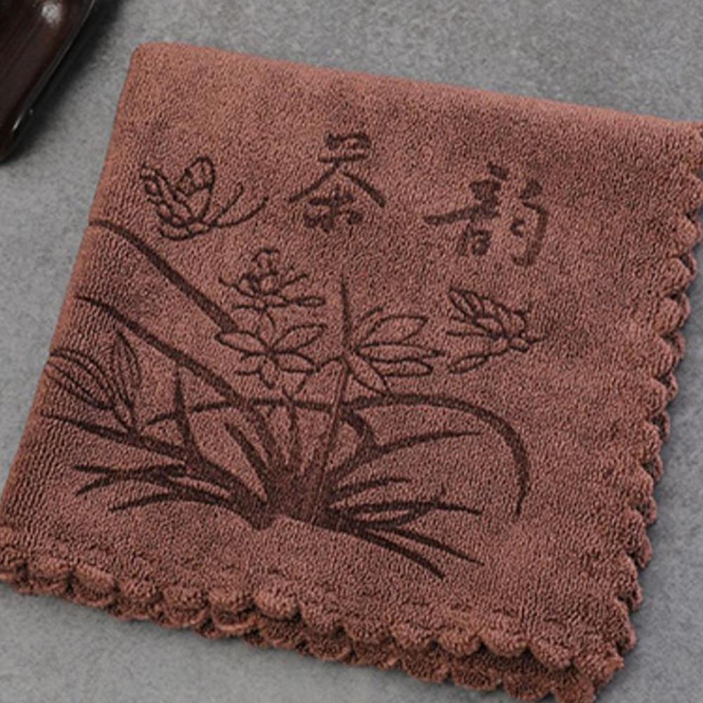 Paño de Cocina Súper Absorbente Accesorios de Juego de Té de Gama Alta Manteles de Mesa Trapo Profesional para el Hogar Paño de Limpieza Servilleta de Té 30x30cm