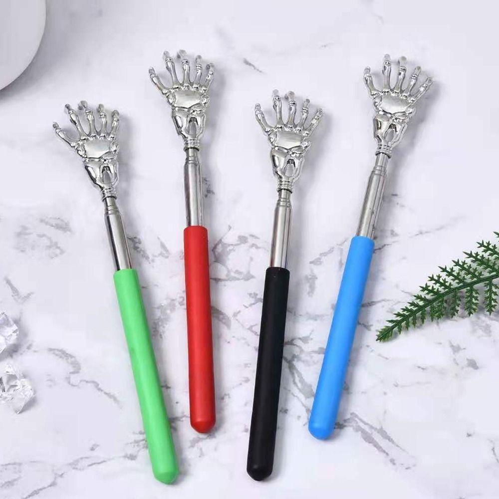 Itch Scraper Telescopic Backscratcher Extendable Back Scratcher Massage Claw Back Scraper