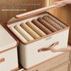 Oxford Cloth Large Flip-Top Storage Box with Lid for Clothes and Household Organizing