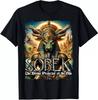 Sobek Crocodile Ancient Egyptian God Mythologys TShirt 100 Cotton ONeck Summer Short Sleeve Casual Mens Tshirt Size S3XL