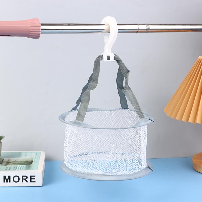 Drying Rack Hanging Basket For Makeup Sponge Net Bag Hangable Makeup Brush Beauty Egg Storage Rack Organizer Makeup Drying Net