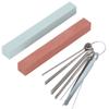 Stainless Steel+Sharpening Stone Guitar Maintenance Kit Multi-color Fret Polishing Tool  For Guitar