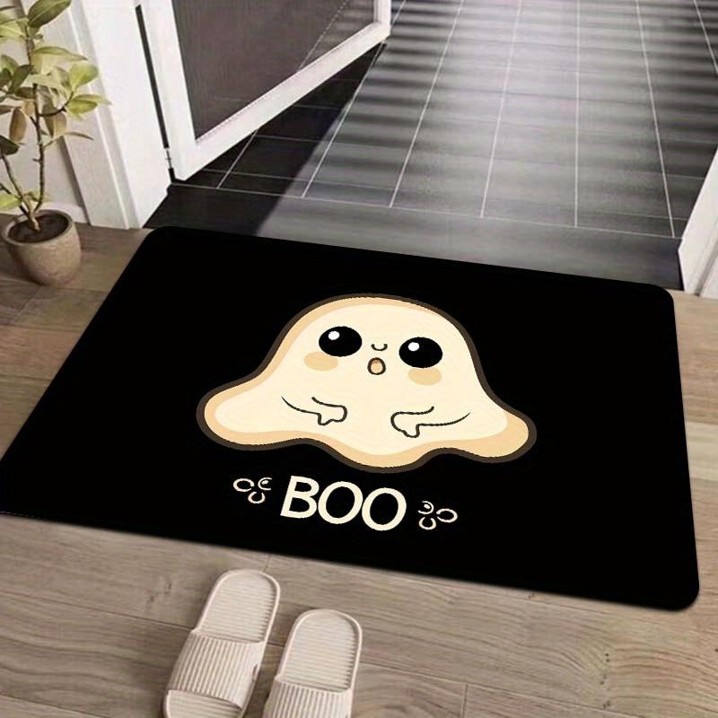 

BOO Cartoon Area Rug - 8mm Thick, Machine Washable, Perfect for Gaming Room, Bathroom, Kitchen, Living Room, Bedroom, and Entryw 40cm x 60cm