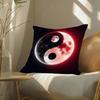 Tai Chi Symbol Pillow Case Fashion Square Pillowcase Bedroom Sofa Room Ins Decoration Leisure