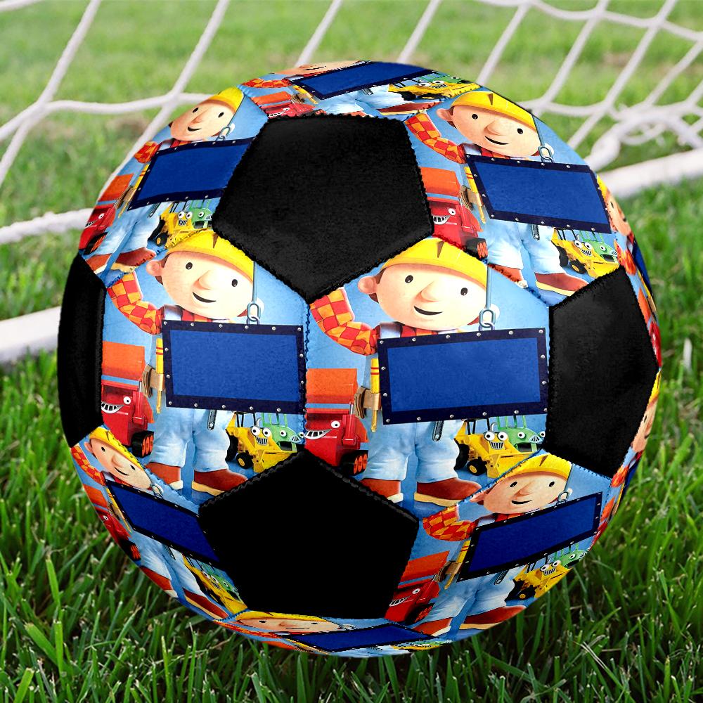 Bob the Builder Theme Size 5 Soccer Ball, Suitable for Both Indoor and Outdoor Matches, a Gift Suitable for Everyone.