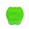 Durable Plastic Denture Case With Removable Drain Tray Multiple Color Options For Daily Oral Care Travel