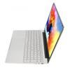 15.6in Laptop 12GB RAM for Intel N5095 CPU Silver Laptop with Backlit Keyboard for Windows11