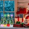 LED Rainbow Christmas Tree Light Up Holiday Gift Window Decor Kindergarten Atmosphere Decoration Lighting