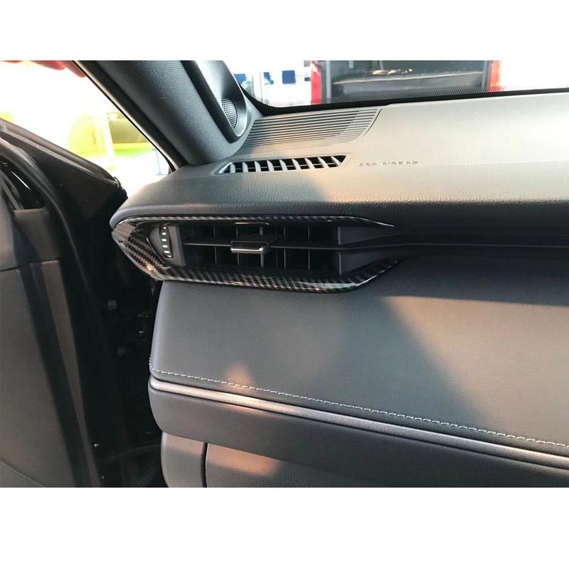 For Toyota Venza/Harrier    2024 Car Interior Side Left+Right Air Condition Outlet Vent Trim Cover Frame Sticker