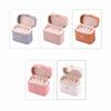 Holder PU Ring Packaging Earrings Jewelry Storage Ring Box Jewelry Display Case Jewelry Organizer