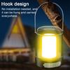 Lampe de Camping Portable multifonctionnelle, veilleuse d'extérieur, charge de Type C et sortie USB