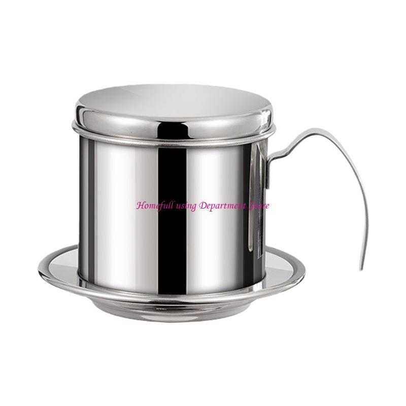  Quick Assembly Stainless Steel Filter Coffee Maker Dishwasher Safe Professional Vietnamese Coffee Dripper