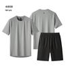 Unisex Quick-Dry Sports Set: Short Sleeve T-Shirt for Running, Basketball, and Casual Wear