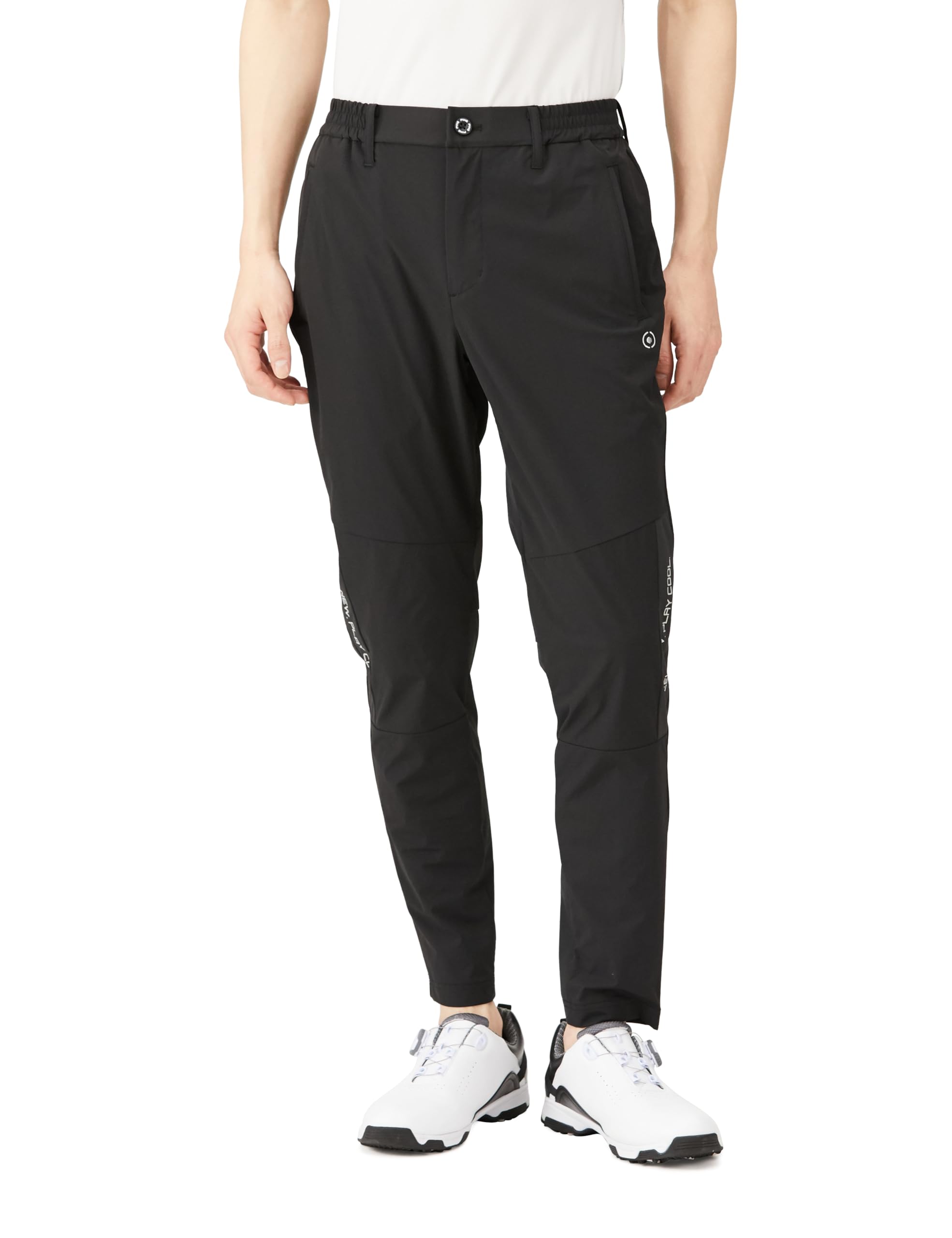 

Tapered Pants to the Golf M [Pin Apparel] Men s (Cool Touch, All-Directional Stretch) / / 621-4131201 010_Black