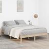 Solid Wood Bed without Mattress 193x203 cm Pine