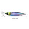 3D Print Hard Fish Lure Realistic Fish Shape Artificial Fishing Bait Simulating Topwater Crankbaits Lightweight for Bass Fishing