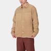 Carhartt WIP Conro Shirt Jac Triple Stitched Square Label Long Sleeve Loose Fit Shirt Jacket Unisex Jacket Peanut I033767-2FS-4J