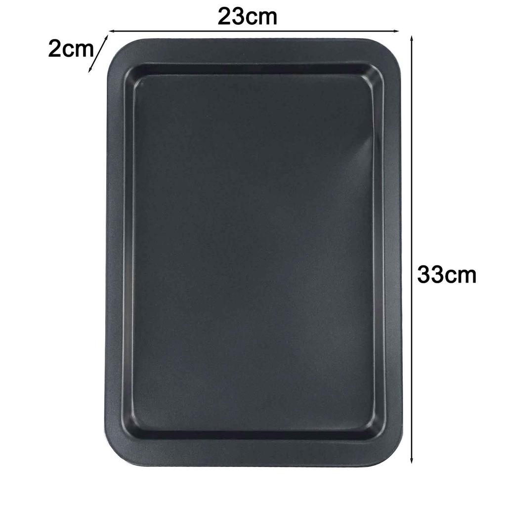 Easy Clean Baking Tray Bread Cake Baking Tray Easy Grip Handles High-quality Materials Rectangular For Baking Bread