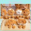 Mini Bear Bread Plush Keychain With Pullout Feet Cute Car Accessory For Kids And Teens