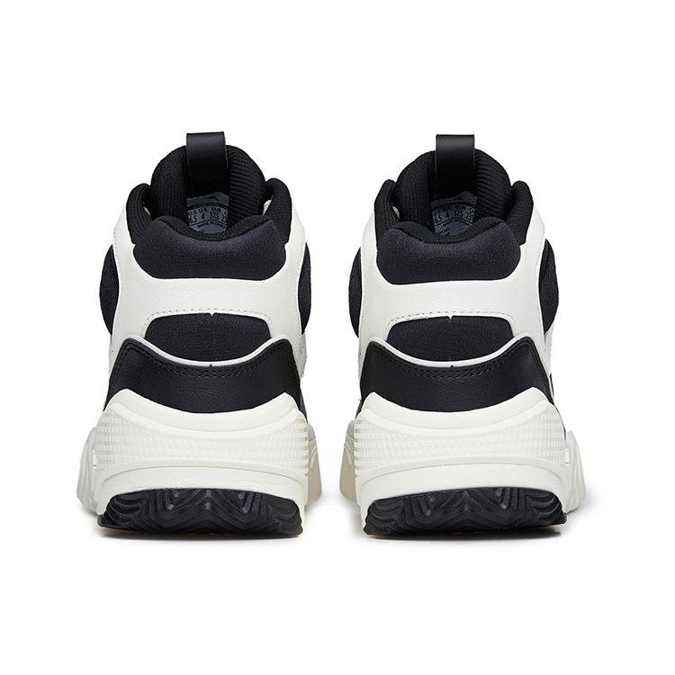 Anta Life Collection, Flame High top Skateboard Shoes Women's Black White 122238090R-4