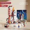 Military Mecha Aircraft Carrier & Space Rocket Building Blocks for Kids - Educational Assembly Toy