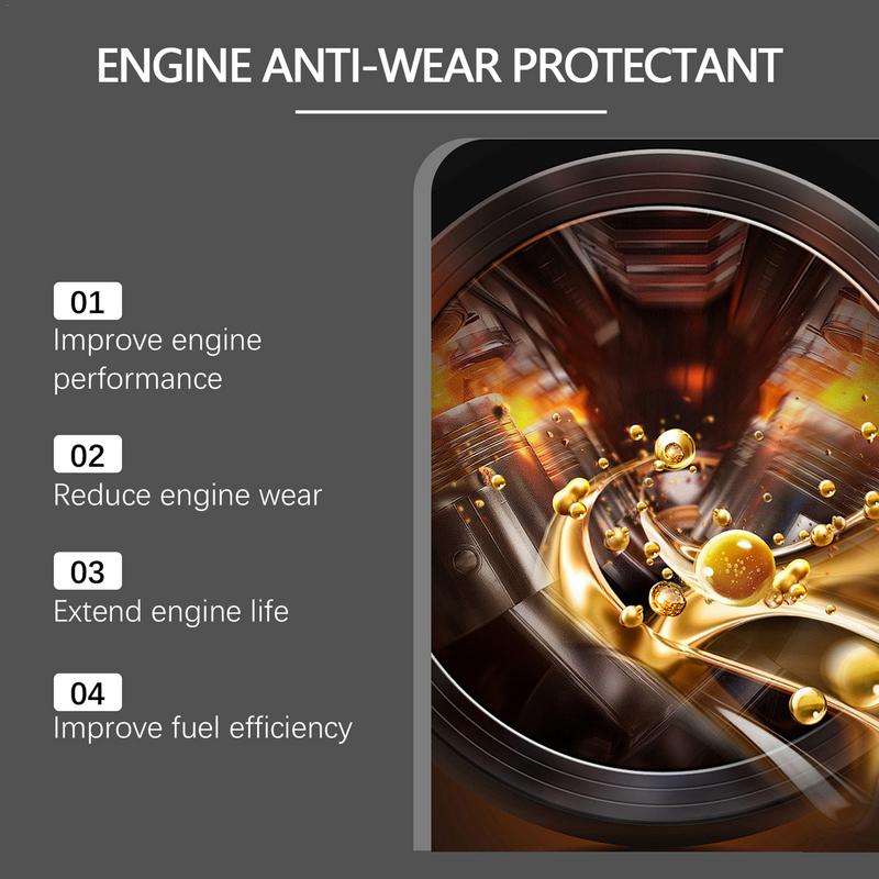 Motor-Verschleißschutz 100ml Motor-Verschleißschutzmittel Ölverbrennungsadditiv Motorrestaurator & Schmiermittel Motor