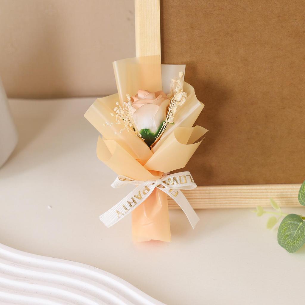 Car Bouquet Gift: Artificial Rose Soap Flowers for Girlfriend, Bestie, or Mom - Perfect for Christmas or Birthday!