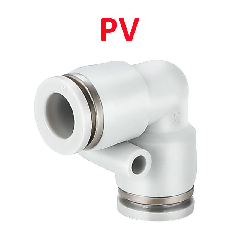 High Quality White Pneumatic Fitting Tube Connector Water Pipe Push In Hose 4/6/8/10/12/14/16mm PU PY PK PE PV SA PZA PLM SA-B