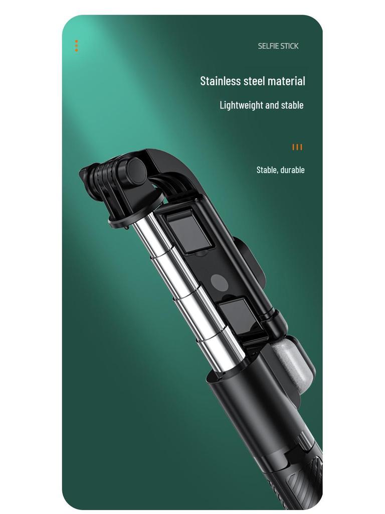 Z8 Bluetooth Selfie Stick & Tripod: Portable, Telescopic, Ideal for Live Broadcasts