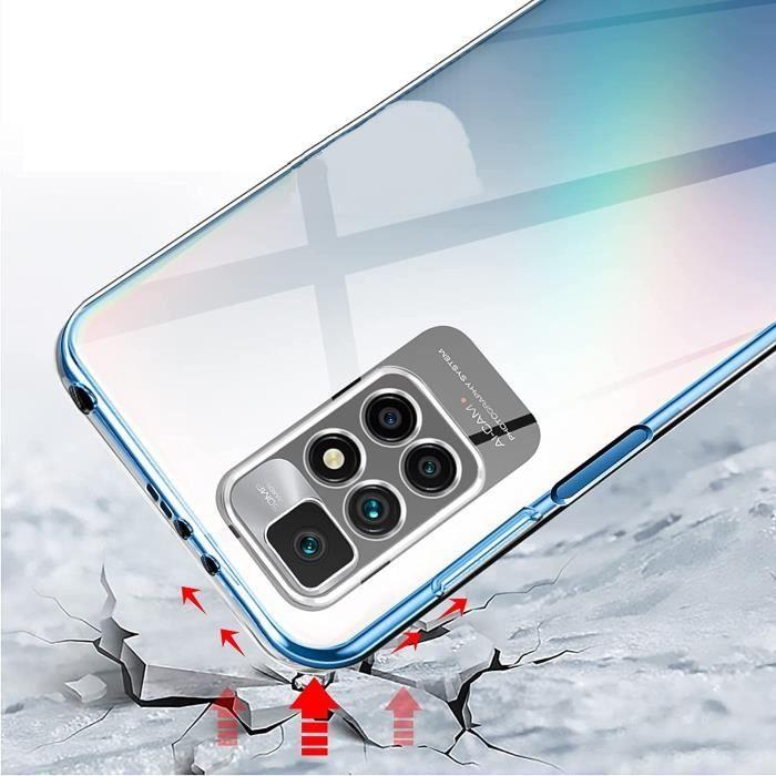 Case - Phonillico - Xiaomi REDMI 10 4G - Silicone Gel TPU - Ultra Thin - Transparent