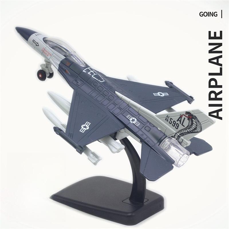 22CM Alloy Fighter Model F-16 Su-35 F-18 F35 Various Aircraft, Cross-border