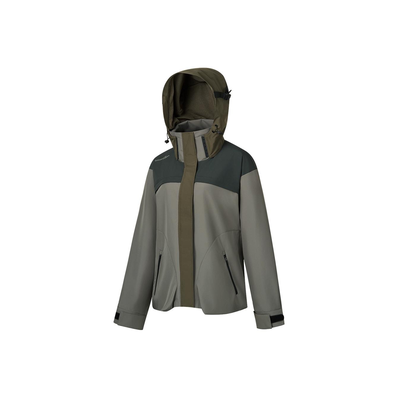 

SAUCONY Серия Городской Стиль Современный Логотип Биньчжоу Буквенный Худи Тканая Куртка с Длинным Рукавом Женская Куртка SA1250TT93L-GR139 XS