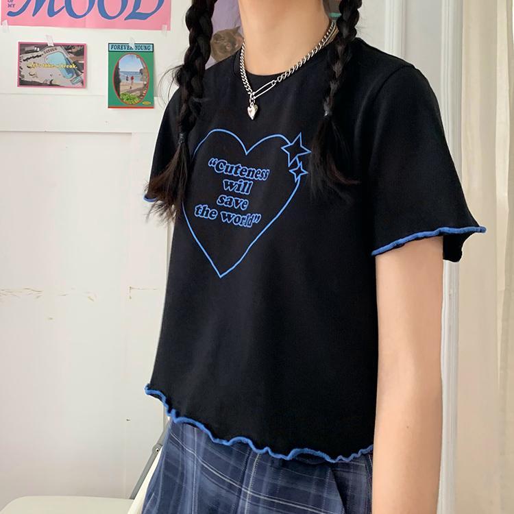 

Женская однотонная футболка большого размера с короткими рукавами и буквенным принтом, свободные короткие топы 5XL чёрный