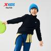 Xtep Kids Little Puff Fleece Knit Pullover Sweatshirt