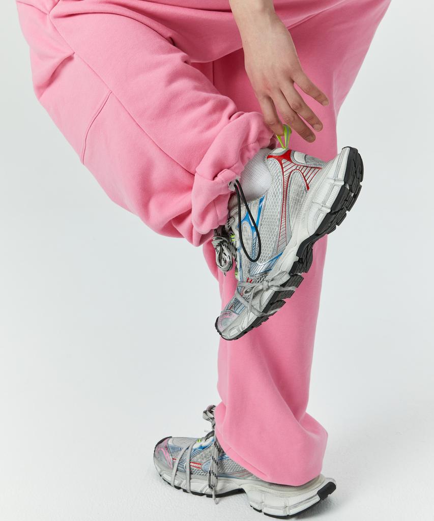ATTENTIONROW Edition 1. Army Washed Training Pants (Neon Pink)