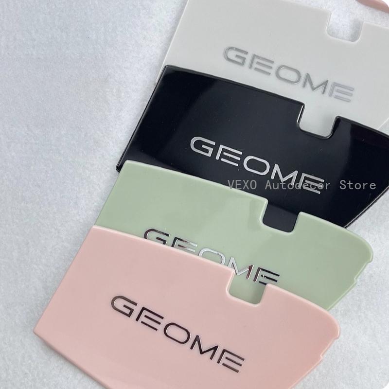 For Geely GEOME Door Handle Bowl Decoration Patch Car Stickers Door Bowl Protective Cover Anti-scratch Anti-collision Interior