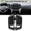 2x Efficient Center Console Air Conditioning Air Ventilation Outlet Dashboard Suitable for LC200 55670-60190 55680-60130