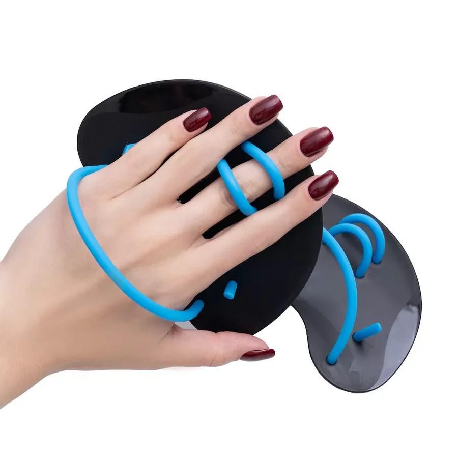 Universal Half-Palm Swimming Hand Paddles for Beginners - Freestyle & Breaststroke