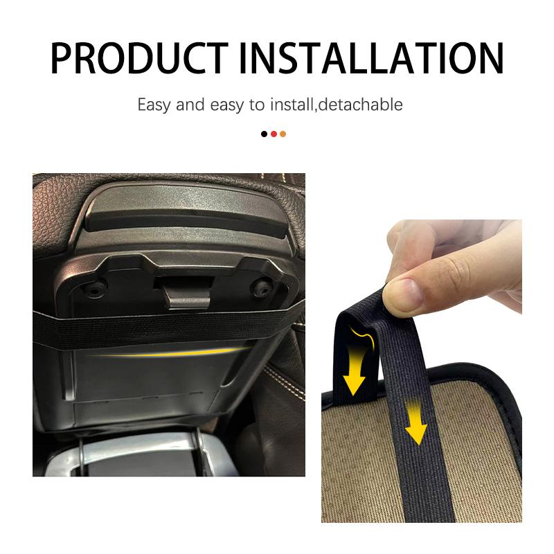 Car Armrest Box Pad Center Console Protector Heightening Mat For Mercedes Benz AMG A C E S G Class W201 W210 W108 W204 W205 W203 JS1