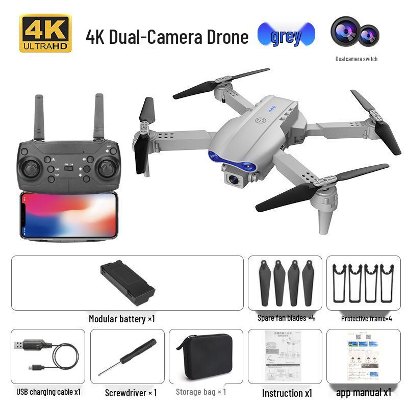 E99 Dual Camera 8K Drone with Obstacle Avoidance and Remote Control